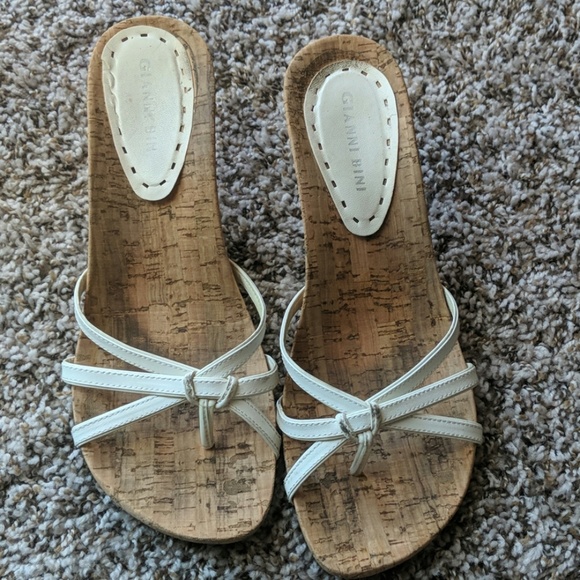gianni bini white shoes